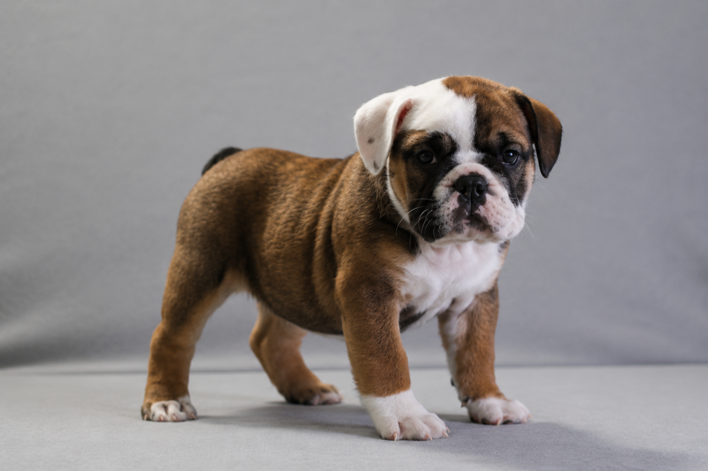 selena female english bulldog